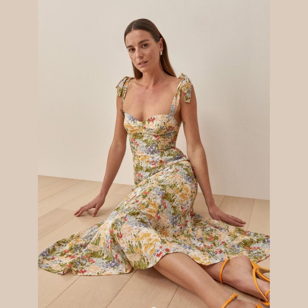 Reformation Nadira Dress + Countryside No Tag